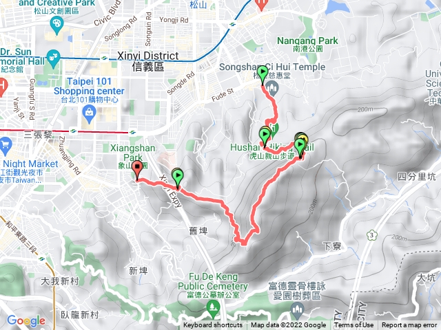 九五峰、南港山、象山小o | ubike回松山慈惠堂
