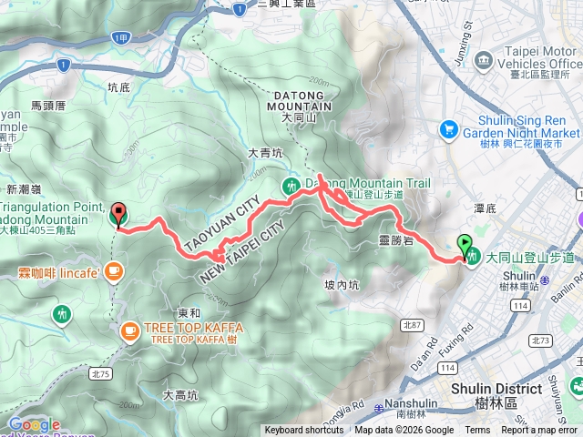 大棟山405三角點