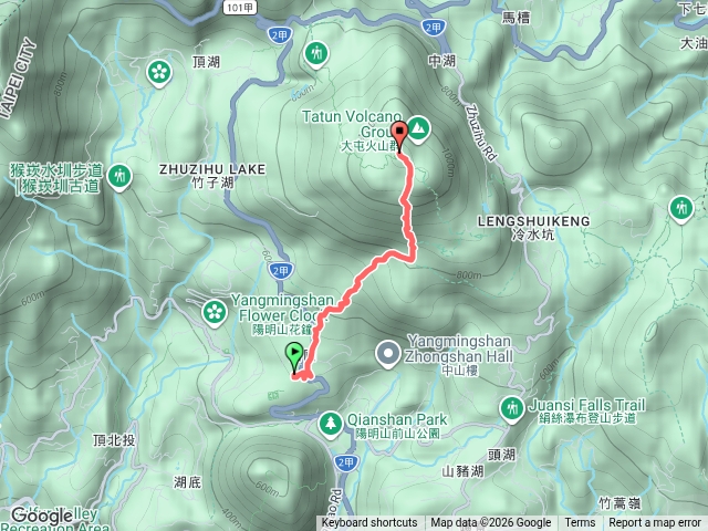 TK陽明山第二停車場苗圃七星山沒啥休預覽圖