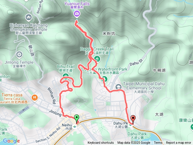 碧湖圓覺大溝溪步道