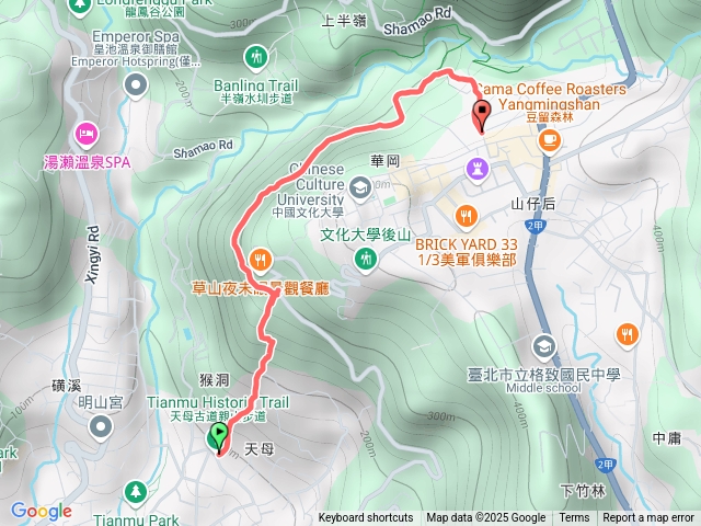 20250212天母古道