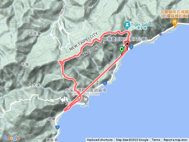 草嶺古道桃源谷