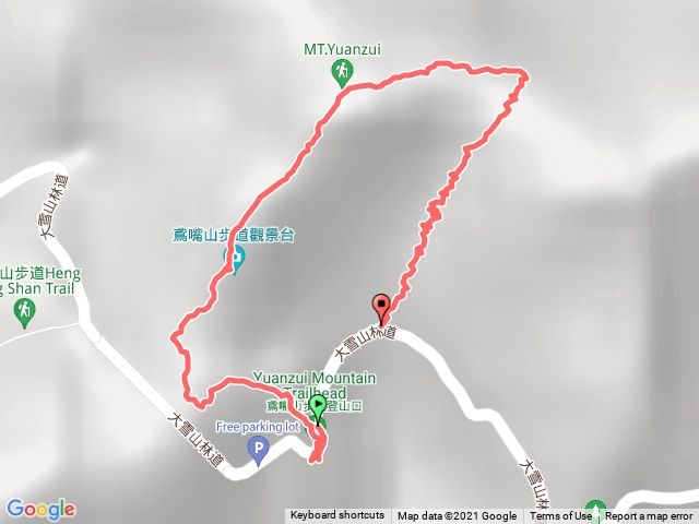 鳶嘴山登山步道