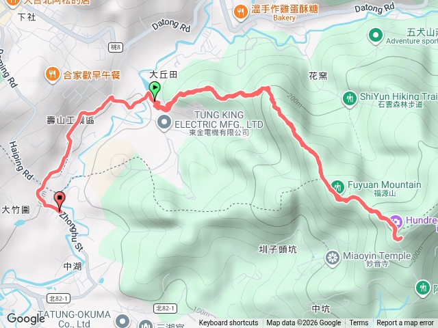 福源山步道