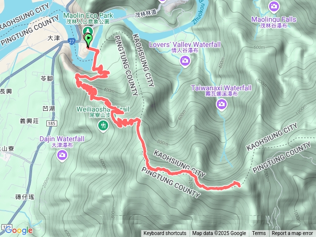 尾寮山登山步道114.2.1
