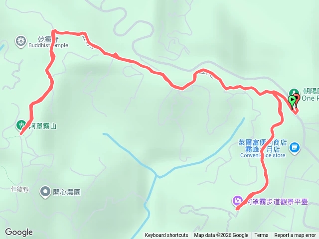 阿罩霧山及尖後山