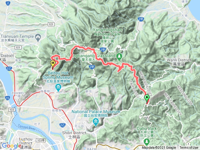 20210207-陽明山東西10連峰大縱走-第13刷