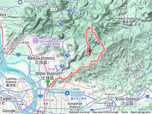 「暫定」劍潭 簡厝山頭連走預覽圖