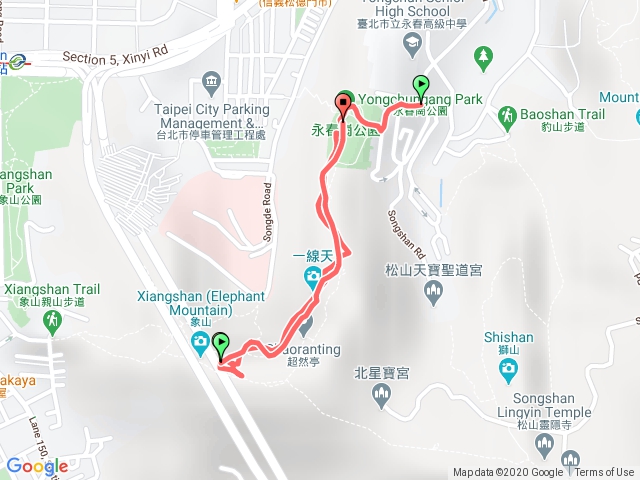 象山步道永春出入