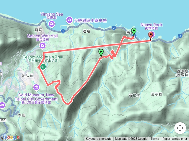 劍龍稜茶壺山O型縱走