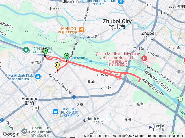 頭前溪左岸（秦王沈陳）