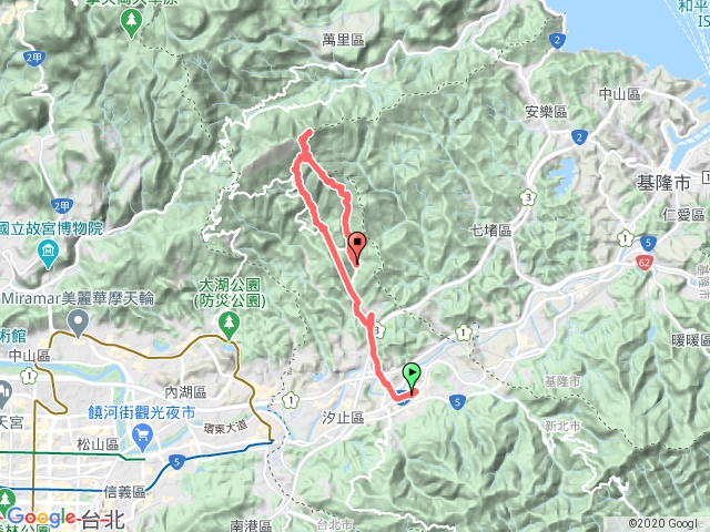 五指山古道、新山夢湖