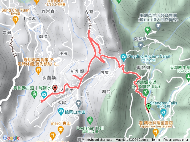 113/1/4-大崎頭/坪頂古圳/平菁街93巷/內厝溪櫻木花廊/平等里