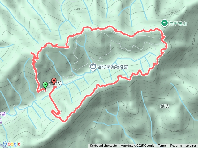 平湖西、東步道O型健走預覽圖