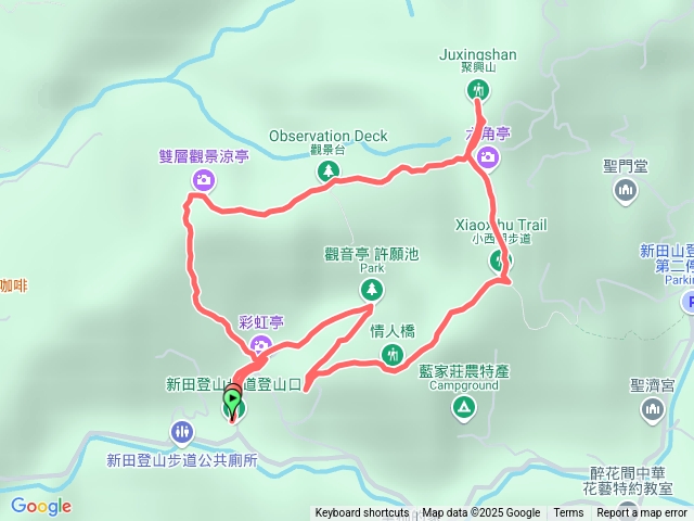 新田山登山步道