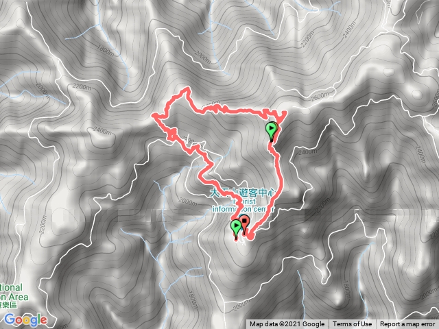 大雪山-小神木、鞍馬山O型縱走