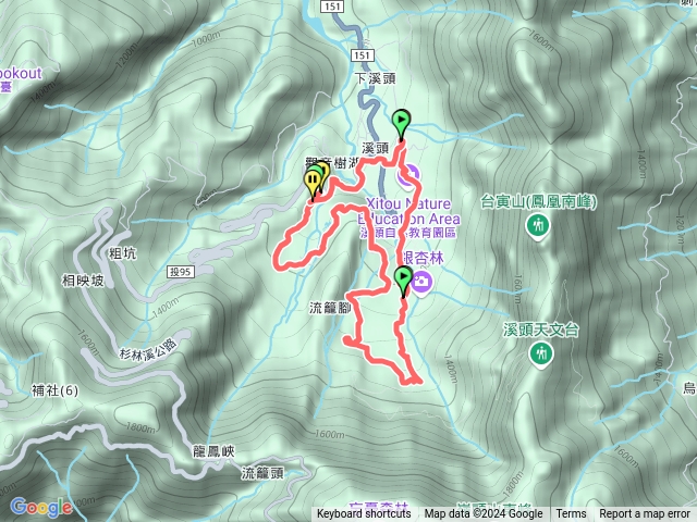 113.12.26溪頭健行