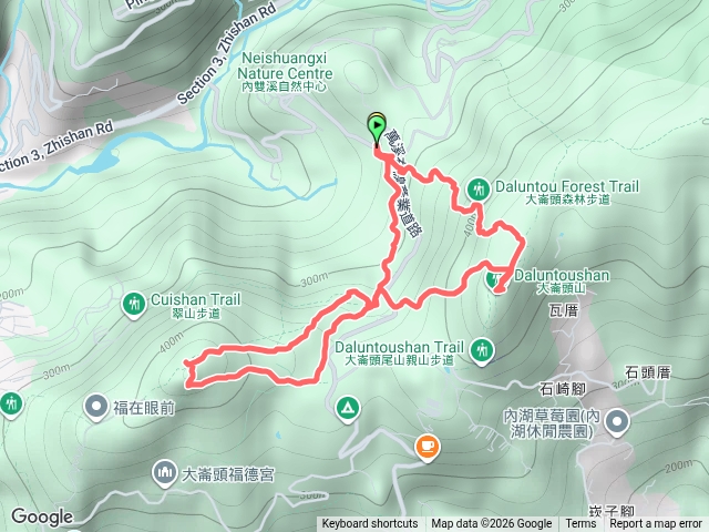 大崙頭尾山八字連走預覽圖