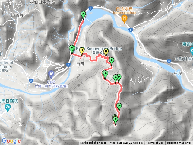 白毛山(馬鞍壩來回)