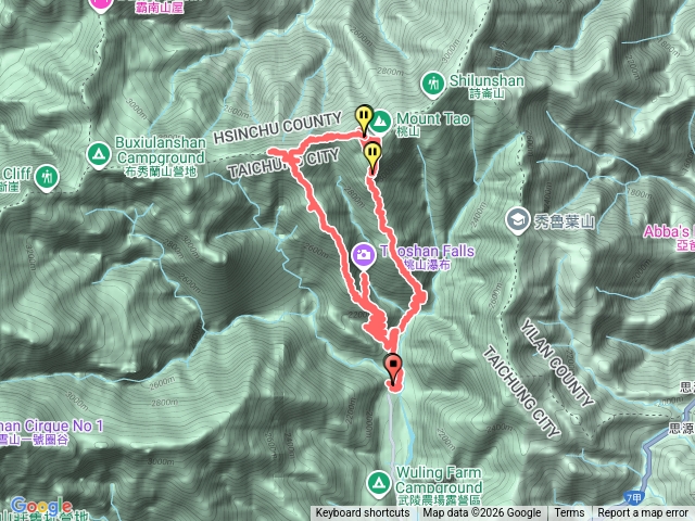 武陵二秀（桃山/池有山）預覽圖