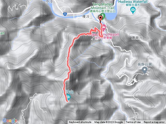 阿冷山裡冷登山口原路來回