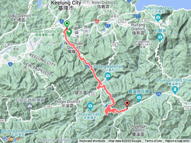 淡蘭古道中段暧暖-柑腳