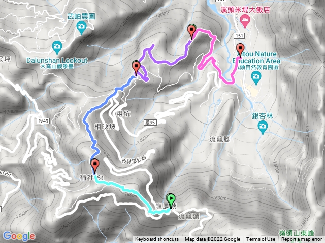 溪頭九連峰