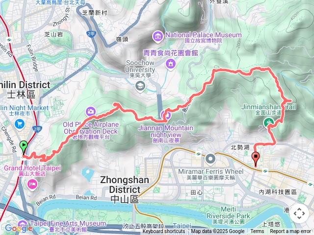 劍潭圓明寺金面山