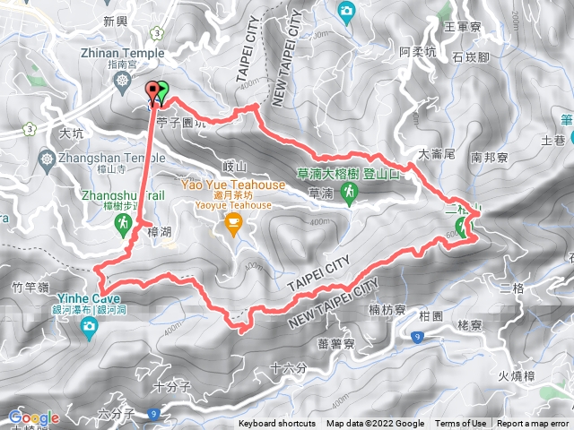 坐纜車爬山 指南宮猴山岳二格山熊貓空