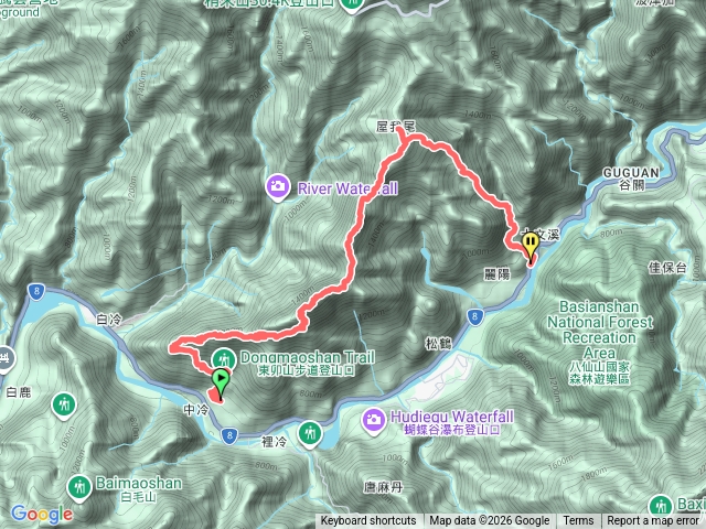 谷關七雄－東屋縱走（麗陽下）預覽圖