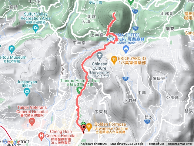 天母古道_新光三越＞紗帽山