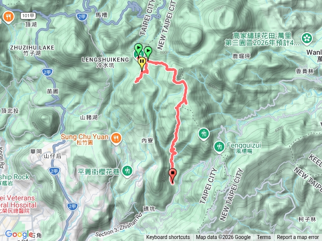 荷蘭古道東線(擎天崗下到溪合宮)