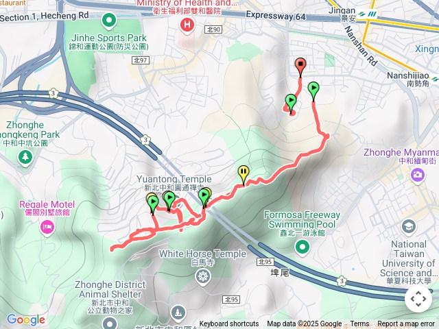 復興路301圓通寺中興公園