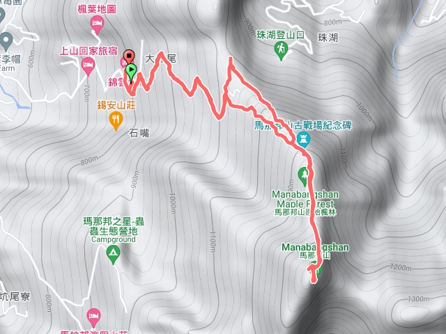 馬那邦山(上湖登山口起登)