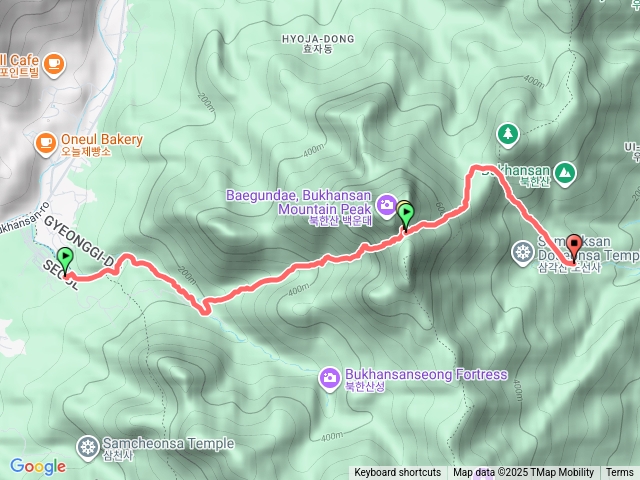 北漢山-山城進牛耳出