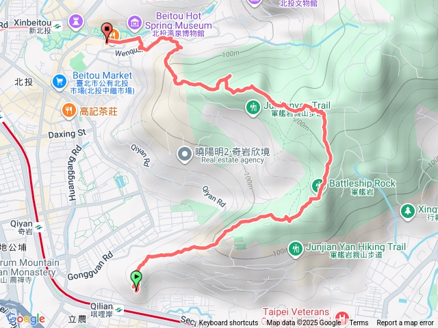 軍艦岩步道大師岩預覽圖