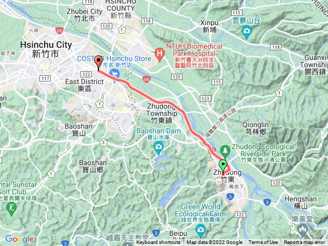 竹東到中油公道五
