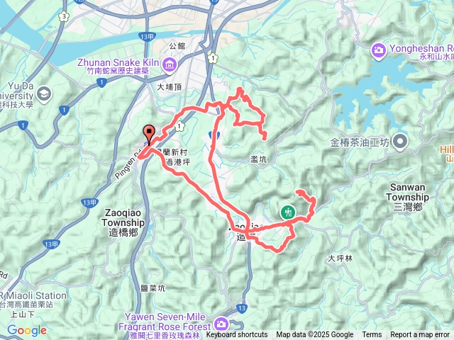 20251103濫坑山-鹿廚坑山-中央山-劍潭山-上果作園山預覽圖