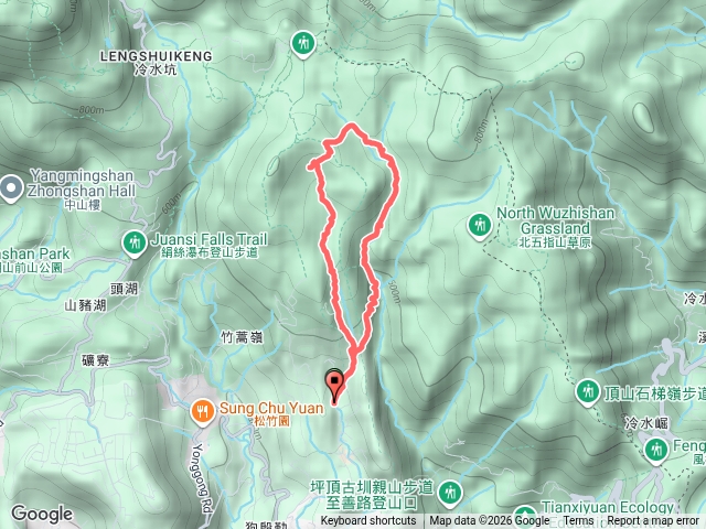 內雙溪古道山線-2號堡-內寮古道P型預覽圖