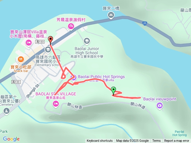 寶來浦來溪頭社戰道預覽圖