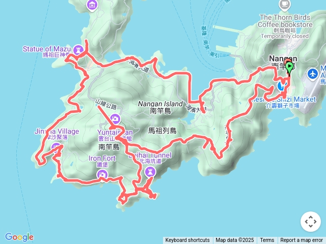 徒步南竿：介壽村媽祖像O繞