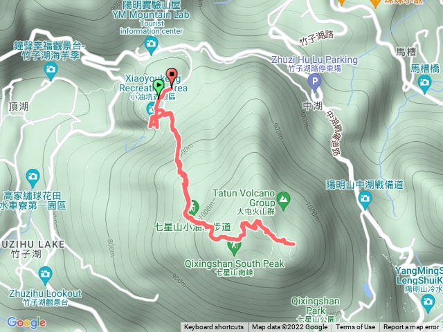 七星山主峰、東峰