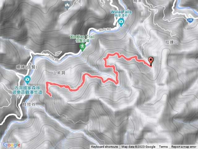 內洞林道6.5K-內洞林道12.5K