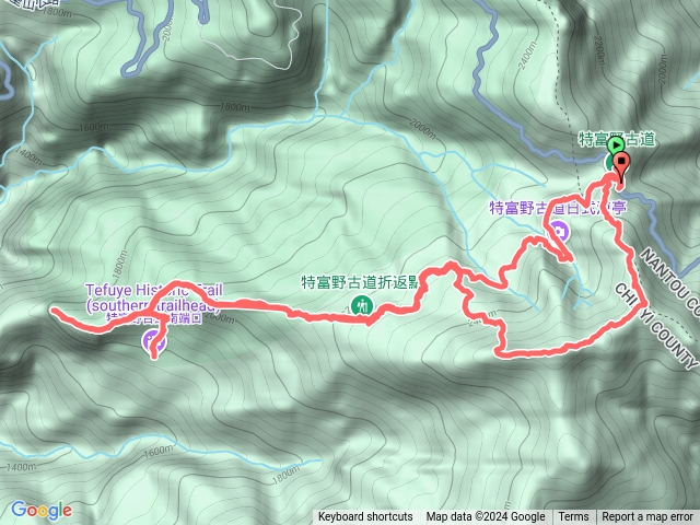 特富野古道、梯子板山、東水山、自忠山（兒玉山）預覽圖