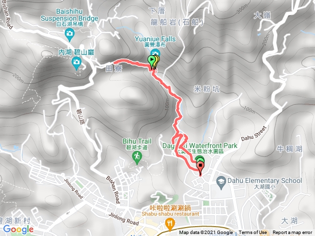 大溝溪親水步道+圓覺寺步道