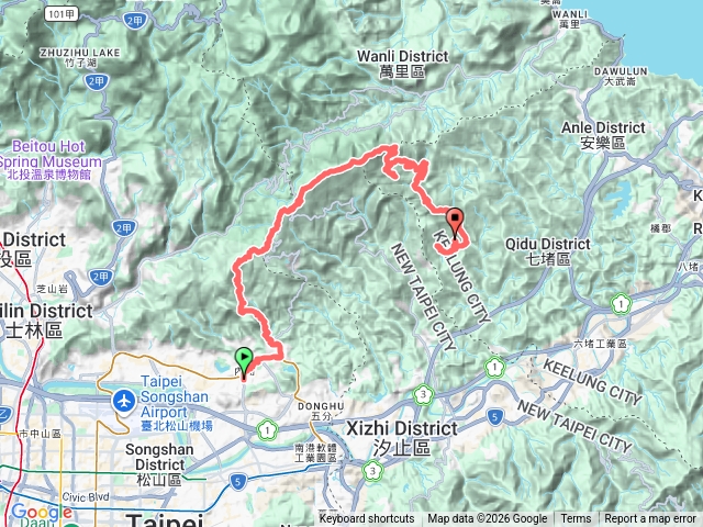 內湖大溝溪到基隆友蚋預覽圖