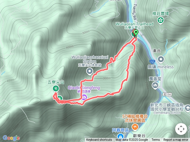 20250419五寮尖登山步道小O