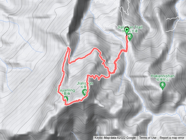 加里山-杜鵑嶺P 鹿場登山口