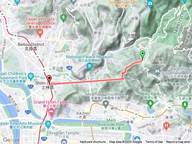 2024/8/19 碧山步道到劍潭山