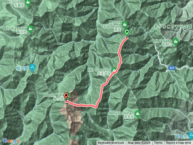 20240719燕岳～槍岳山莊